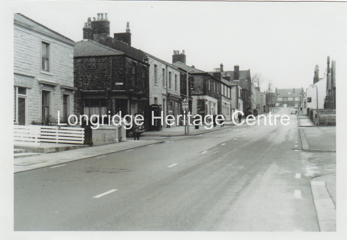 271A - Berry Lane - View looking uphill from the Co-op Grocery Department - 1969